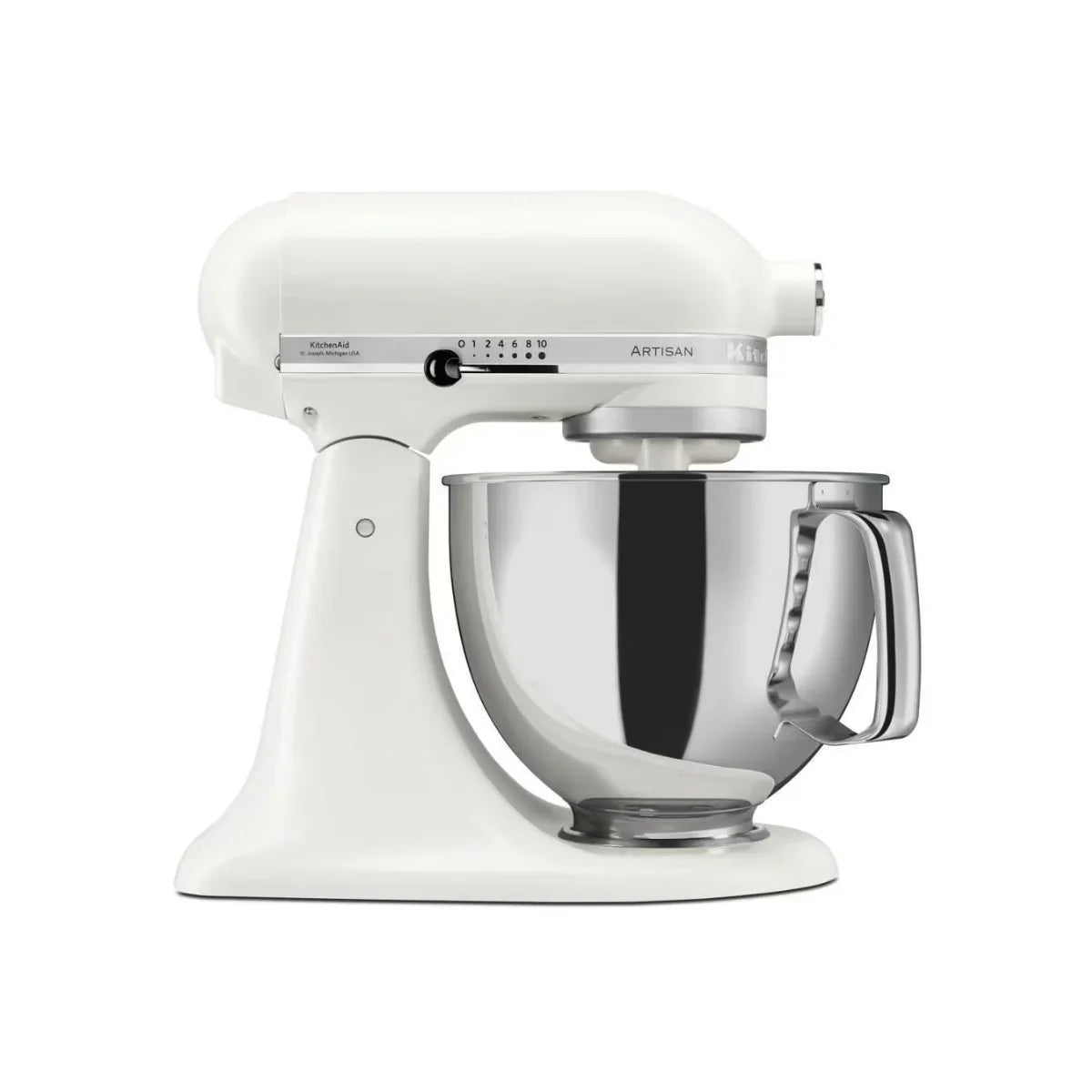 KitchenAid 4,8 L 5KSM175 Artisan Küchenmaschine Meatlover mit Ganzmetall- Fleischwolf und Spritzgebäckvorsatz