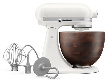 KitchenAid 4,7 L 5KSM156WBEPL Artisan Küchenmaschine mit Walnussschüssel