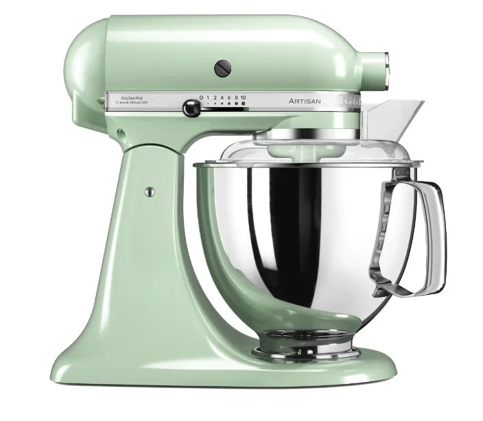 KitchenAid 4,8 L 5KSM175 Artisan Küchenmaschine Meatlover mit Ganzmetall- Fleischwolf und Spritzgebäckvorsatz