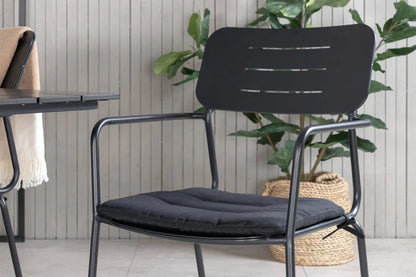 2er Set - Lori Gartenstuhl aus Metall